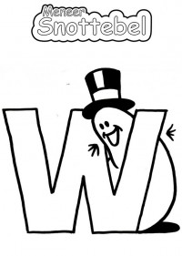 Alfabet - W